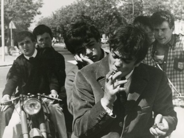 1962 - Ettore Garofalo (4° da sinistra) in Mamma Roma 