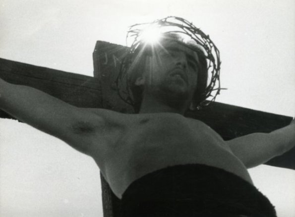1964 - Enrique Irazoqui in Il Vangelo Secondo Matteo, foto di Angelo Novi 