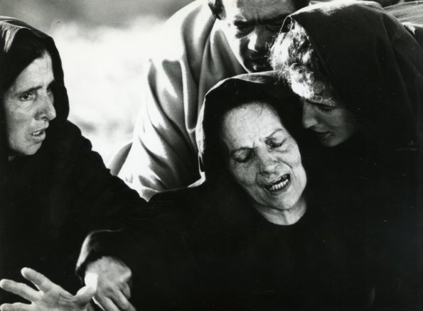 1964 - Susanna Pasolini in Il Vangelo secondo Matteo, foto di Angelo Novi 